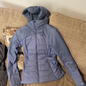 lululemon down for it all jacket size 4